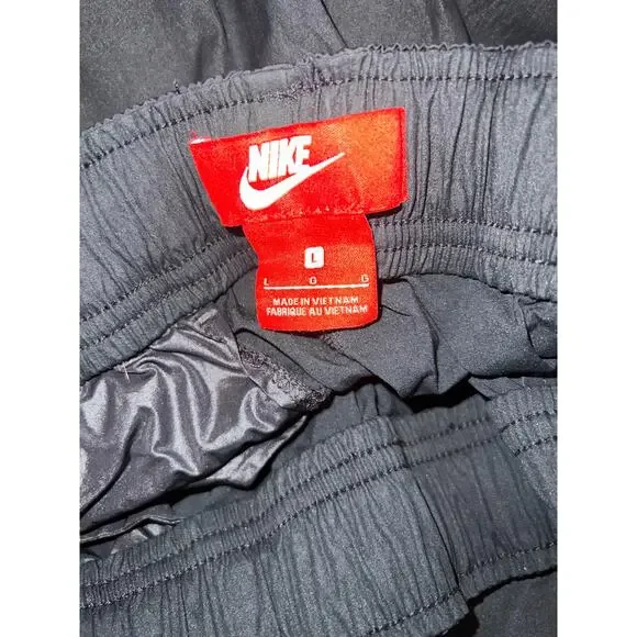 Nike sportswear Air Max black nylon track pants men's size large - Picture 6 of 7